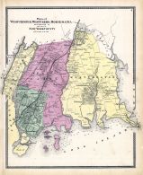 Westchester, Westfarms, Morrisania Plan (Westchester Co, & Part Of New York Co.), New York and its Vicinity 1867